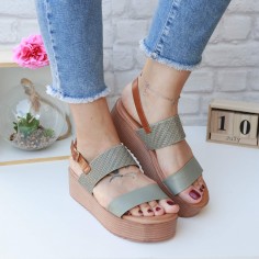 Sandale cu platforma Arden...