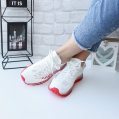 Adidasi Misha Red & White 2