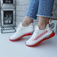 Adidasi Misha Red & White