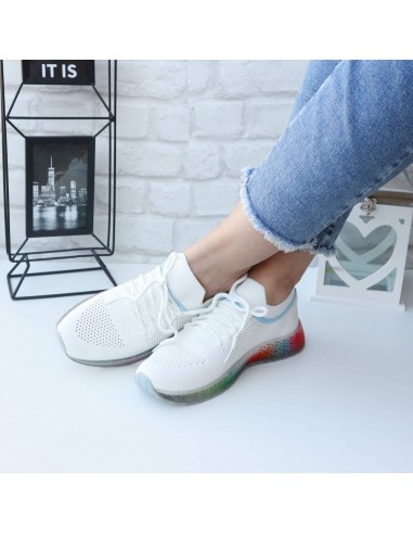 Adidasi Misha White & Blue