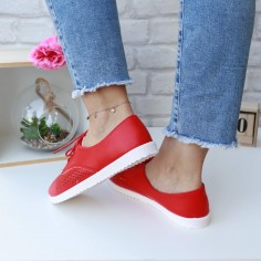 Pantofi casual Tereza Red 2