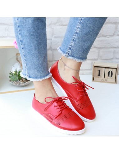 Pantofi casual Tereza Red